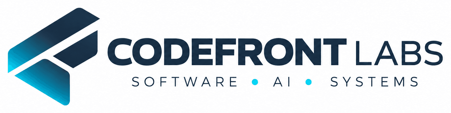 Codefront Labs software, AI, and systems